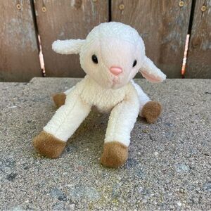 Ty Ewey Beanie Baby Lamb Toy Plush Stuffed Animal